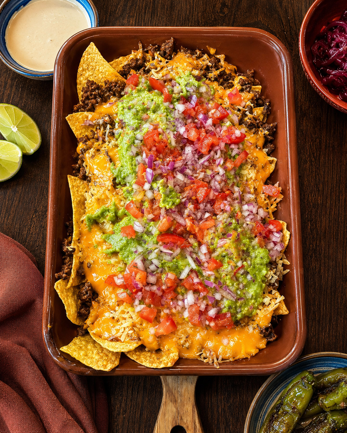 Nachos La Verja para compartir